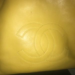 Gorgeous butter soft authentic Chanel tote (small)